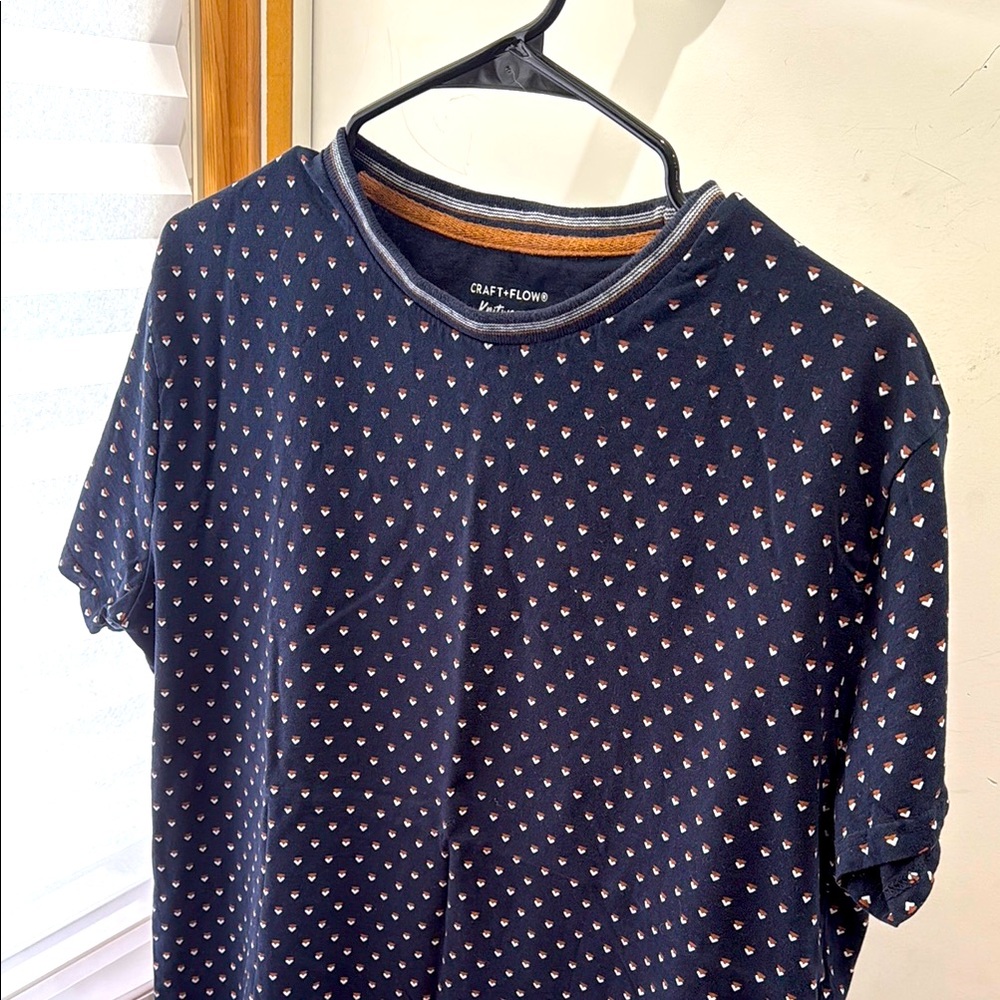 Navy Blue  Craft & Flow Knitwear Men's Shirt L